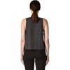 Patagonia Women's Ink Black Capilene Cool Trail Cropped Tank Top
