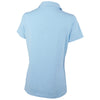 Charles River Women's Sky Blue Greenway Stretch Cotton Polo