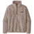 Patagonia Women's Shroom Taupe Los Gatos Fleece Quarter Zip