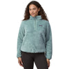 Patagonia Women's Thermal Blue Los Gatos Fleece Quarter Zip