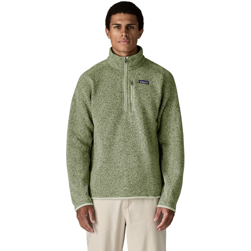 Patagonia Men's Lichen Green Better Sweater Quarter Zip