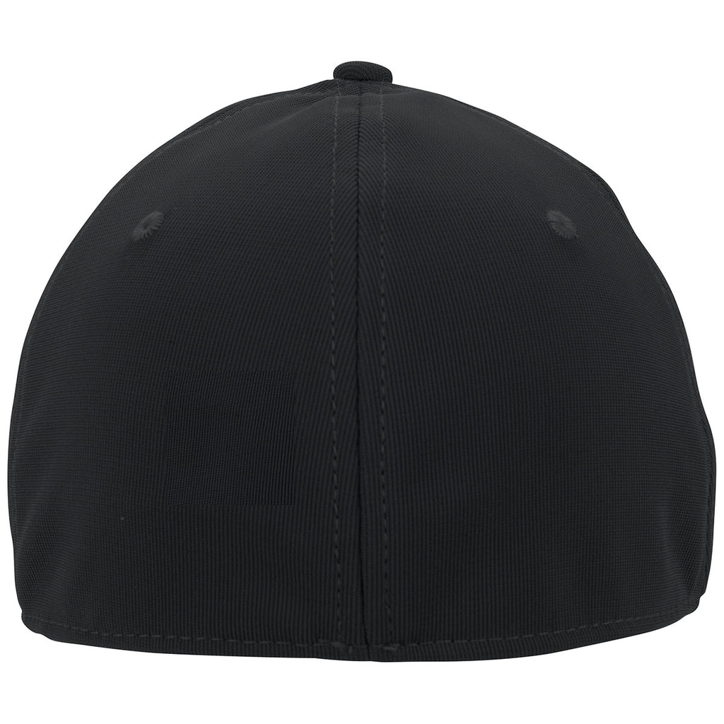 Koozie Black RPET Pro-Flex Fitted Cap