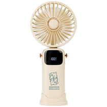 Koozie Group Ivory Rechargeable Mini Handheld Fan