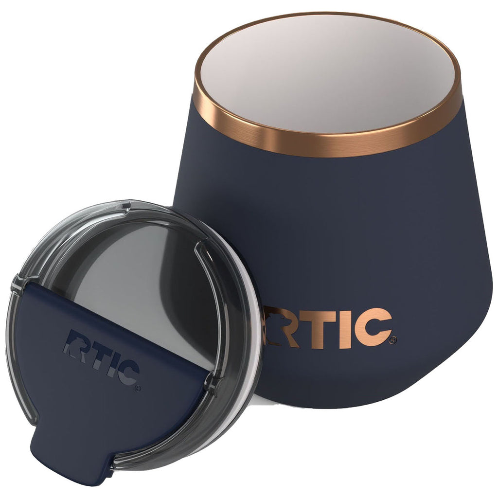 RTIC Dark Midnight Dust 8oz Happy Hour Lowball Tumbler