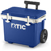 RTIC Cobalt & White 22 QT Ultra-Light Wheeled Cooler