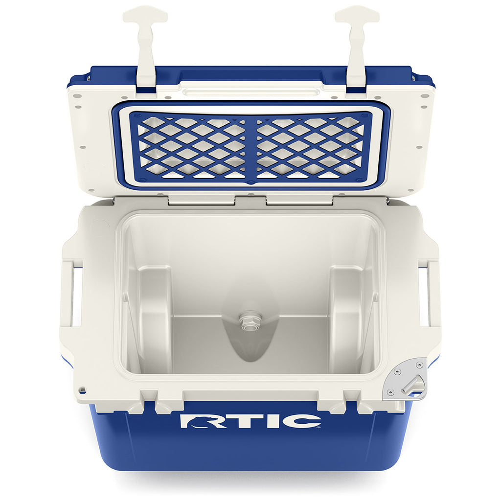 RTIC Cobalt & White 22 QT Ultra-Light Wheeled Cooler