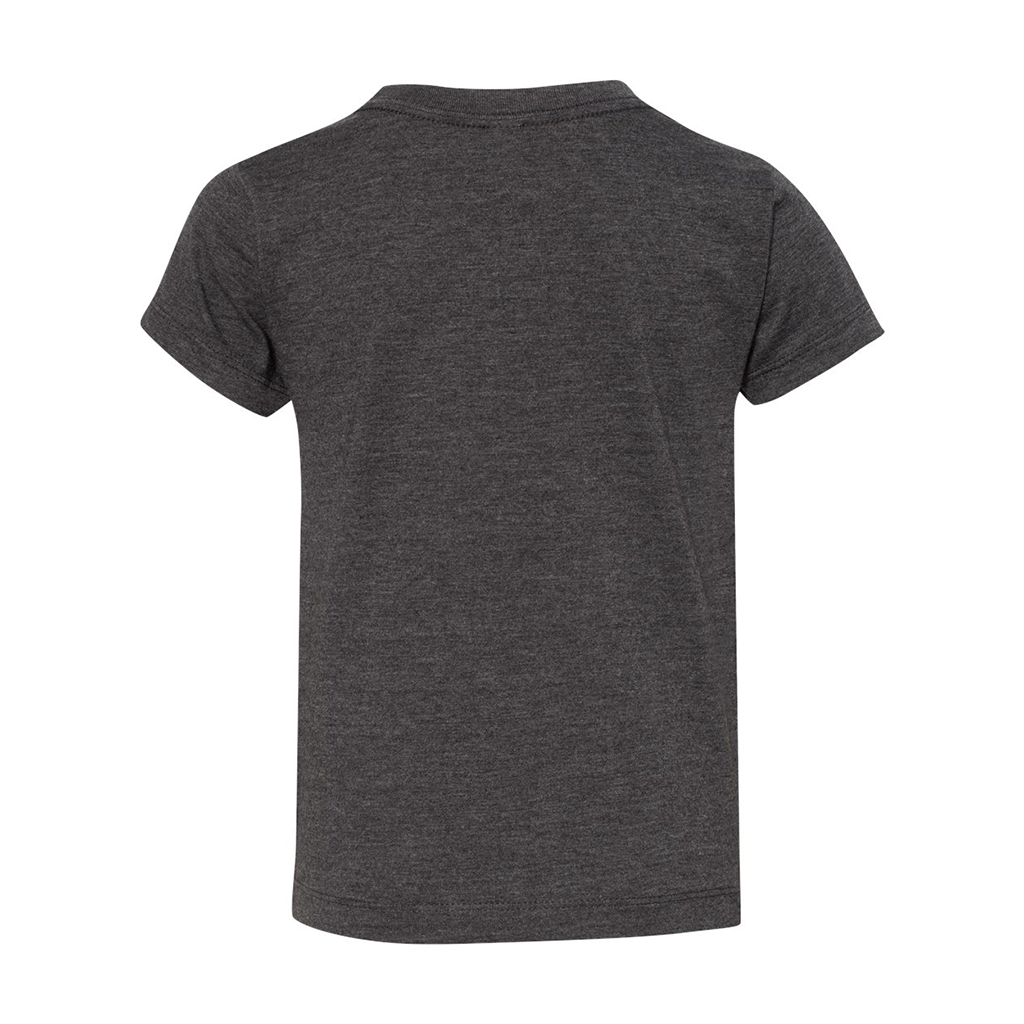 Bella + Canvas Toddler Dark Grey Heather Jersey Tee