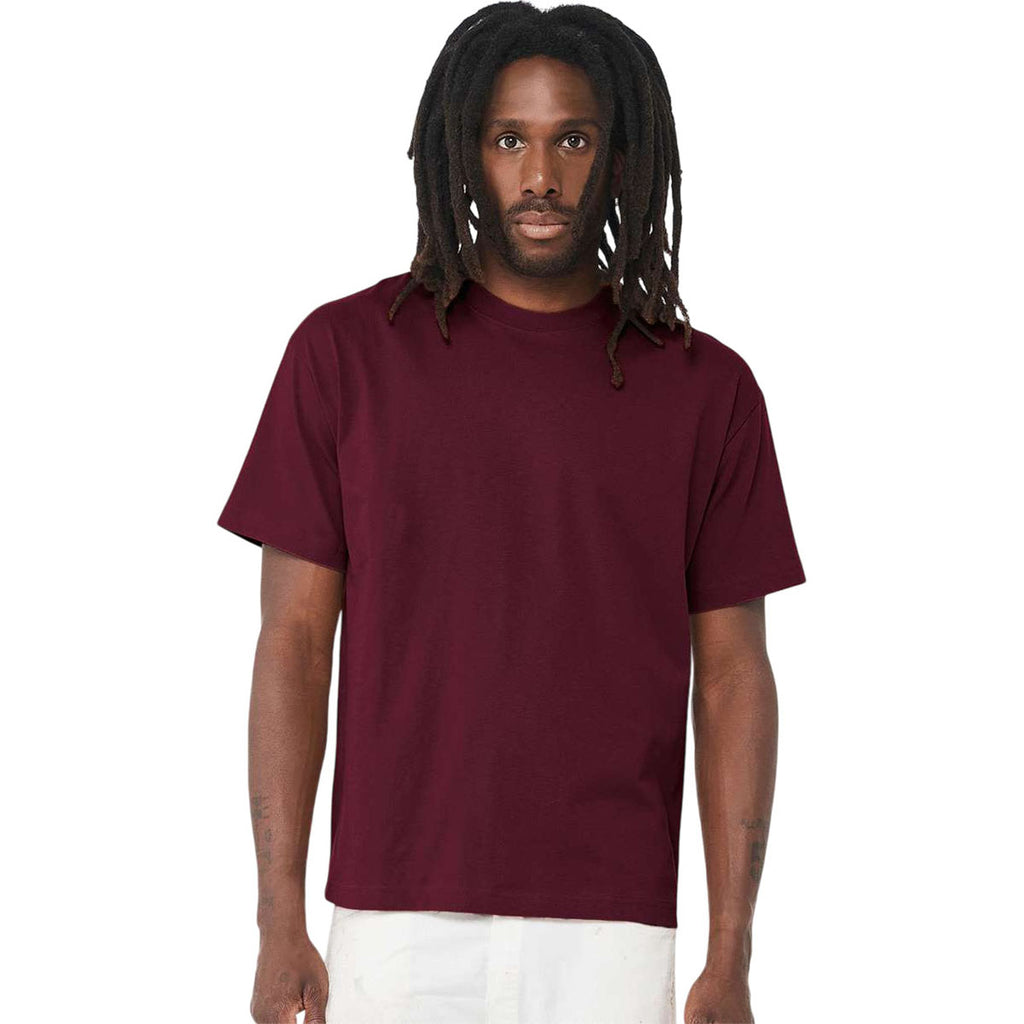 Bella + Canvas Men's Maroon 6 oz. Heavyweight Tee