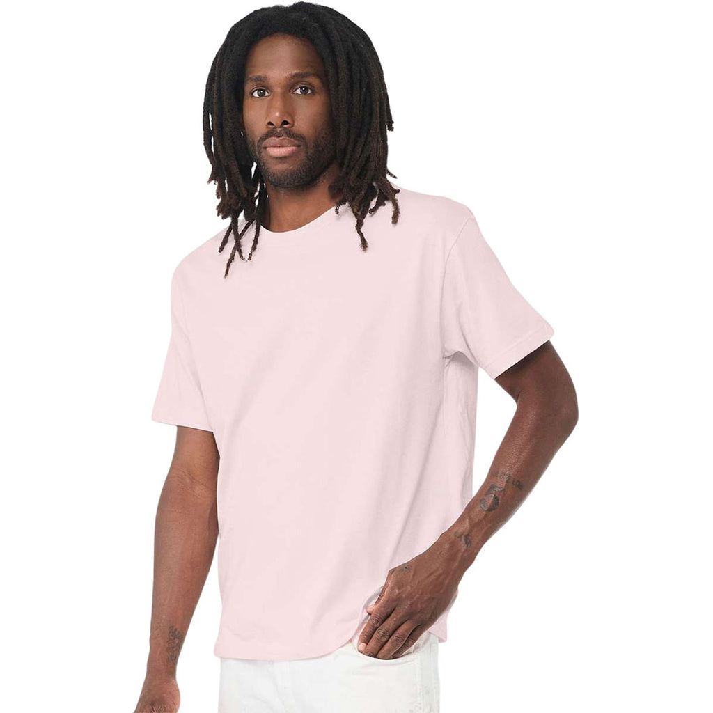 Bella + Canvas Men's Soft Pink 6 oz. Heavyweight Tee