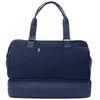 Hit Navy The Weekender Travel Bag With Drop Bottom