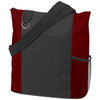 Hit Maroon with Black Fun Tote Bag