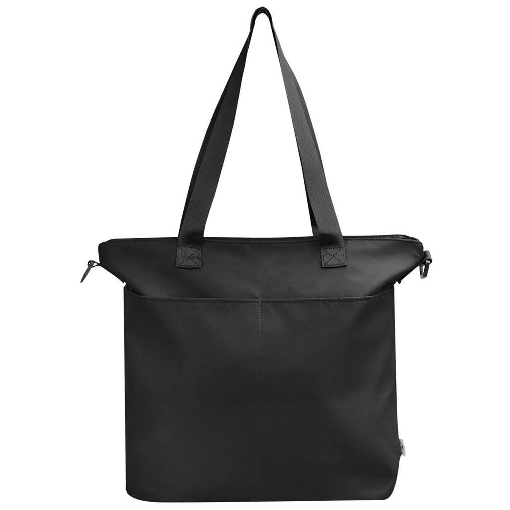 Hit Black Intrepid rPET Laptop Tote Bag