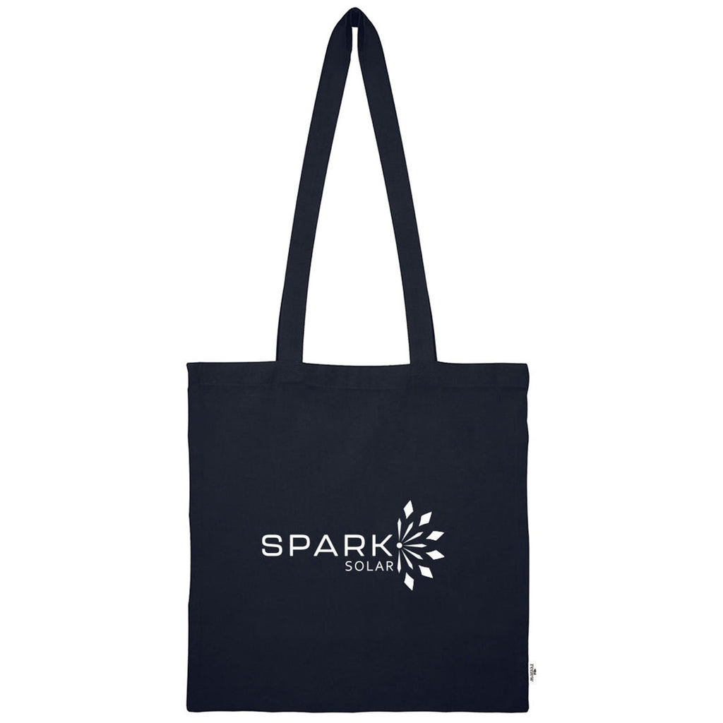 Hit Navy Jones Recycled Cotton Tote Bag