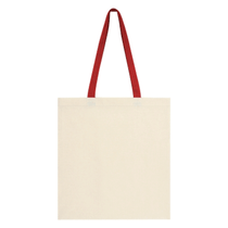 Hit Natural/Red Penny Wise Cotton Tote Bag