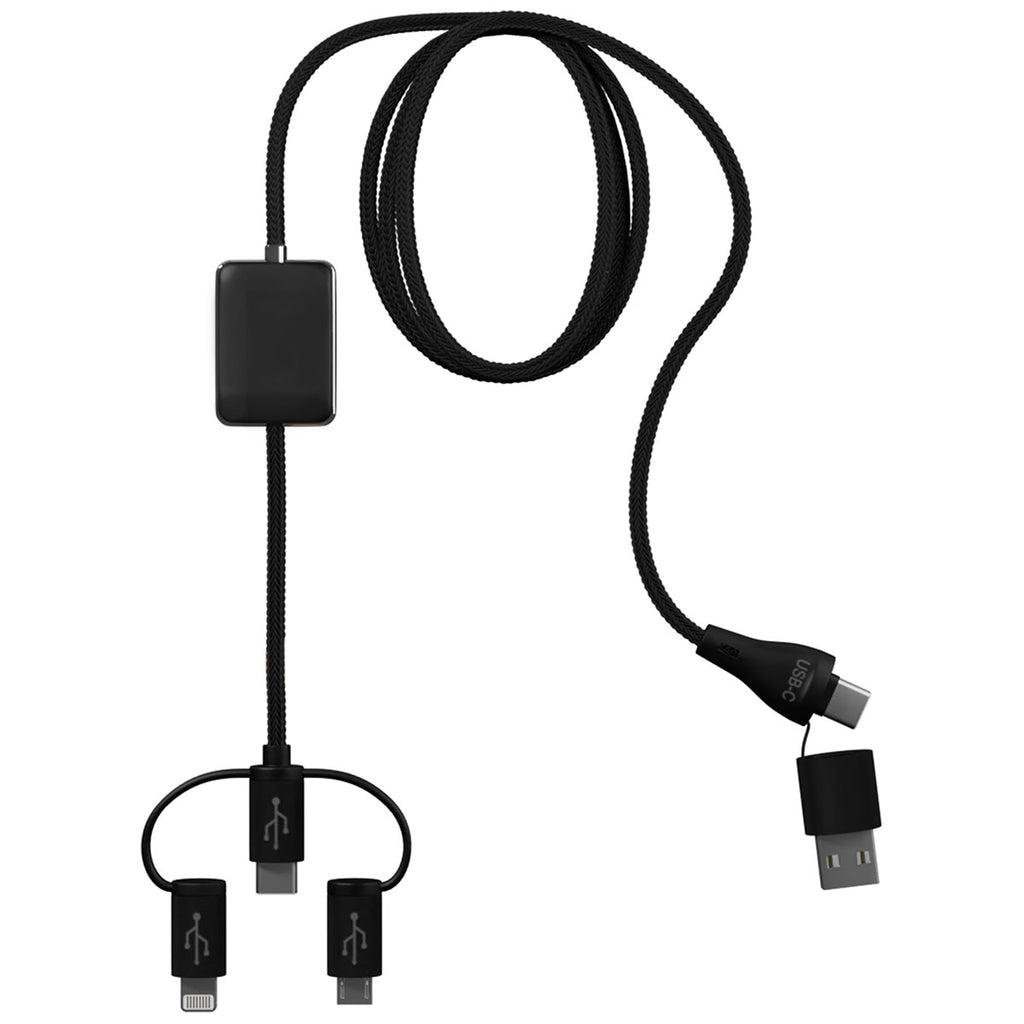 SCX Design Black In-Car Charging Cable 2A