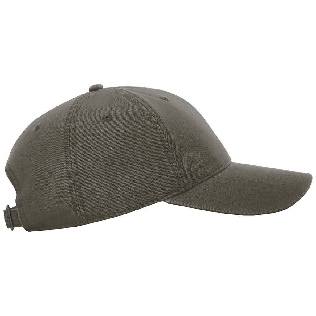 Richardson Army Green Peached Cotton Twill