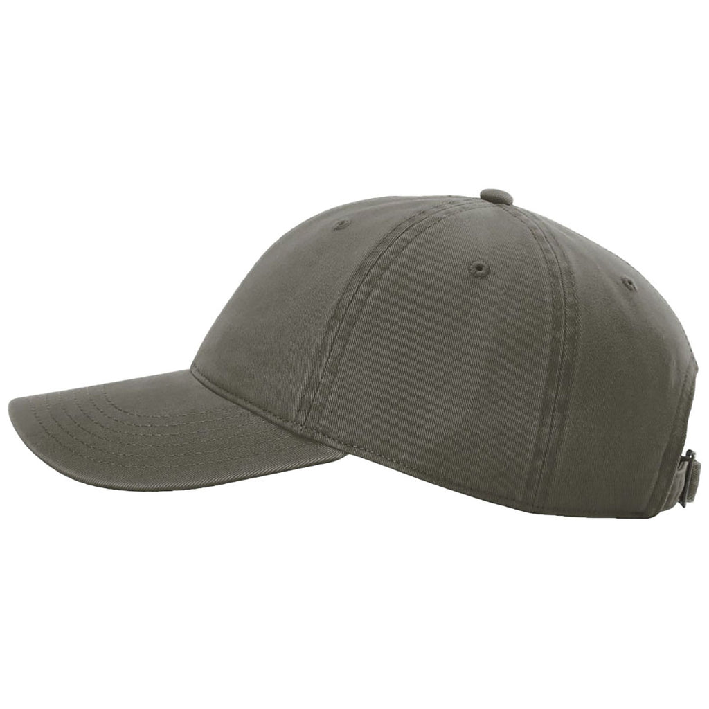 Richardson Army Green Peached Cotton Twill