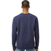 Tultex Unisex Navy Fleece Crewneck Sweatshirt