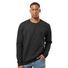 Tultex Unisex Black Fleece Crewneck Sweatshirt