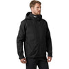 Helly Hansen Men's Black Crew Hooded Midlayer Jacket 2.0