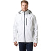 Helly Hansen Men's White Crew Hooded Jacket 2.0