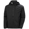 Helly Hansen Men's Black Crew Hooded Jacket 2.0