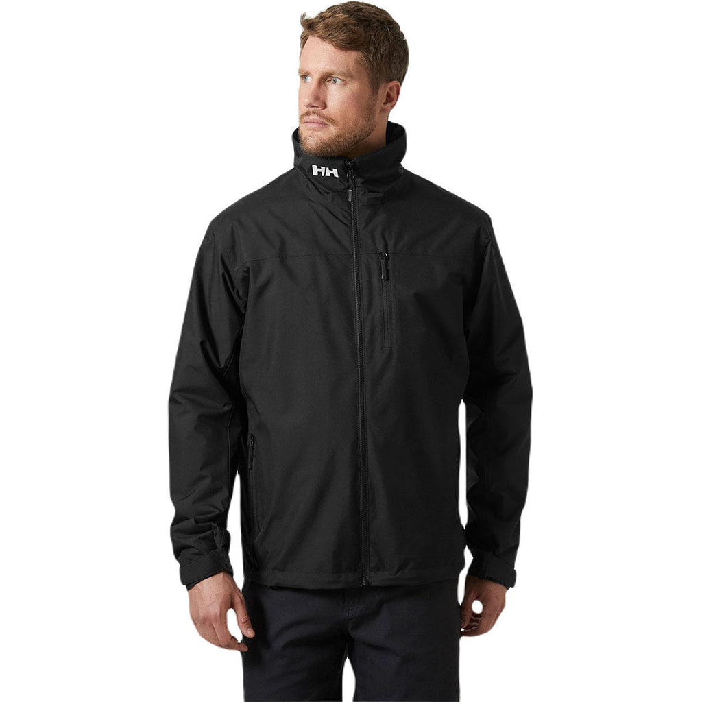 Helly Hansen Men's Black Crew Midlayer Jacket 2.0