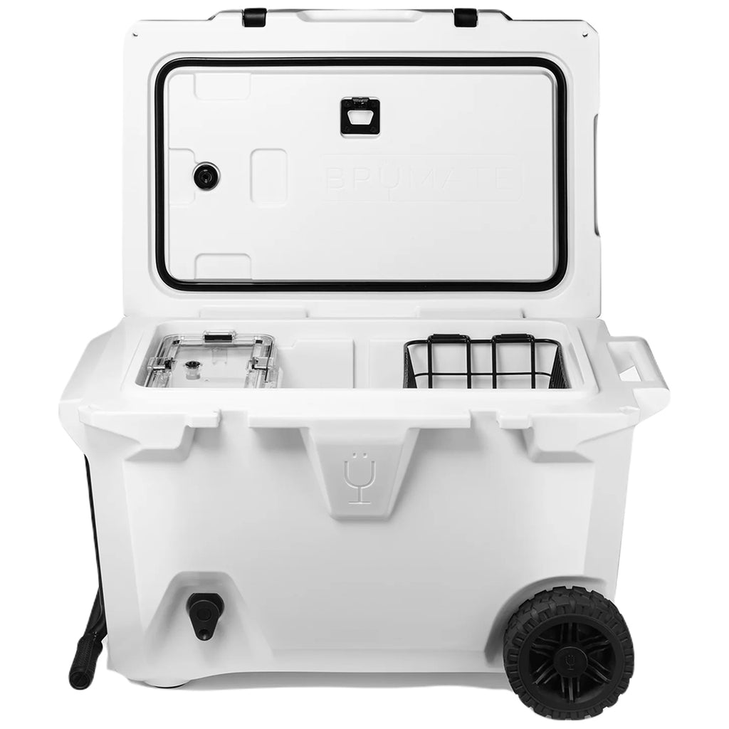 BruMate White 55 Qt. BruTank Rolling Cooler