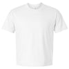 LAT Unisex White Crew Tee