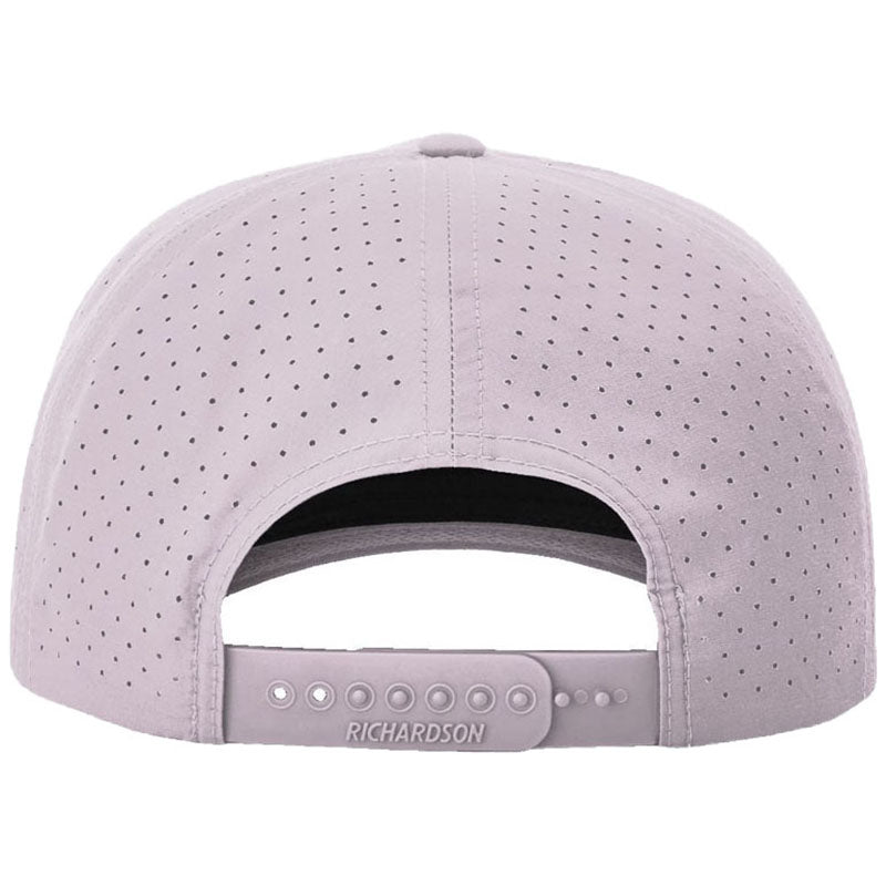 Richardson Lilac/White Grey Laser Perf Performance Rope Cap