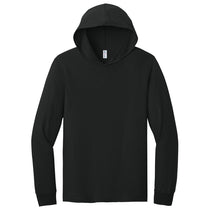 Jerzees Classics Unisex Black Ink Cotton Long Sleeve Hooded T-Shirt