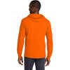 Jerzees Classics Unisex Safety Orange Cotton Long Sleeve Hooded T-Shirt