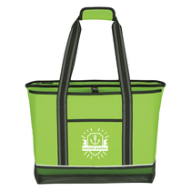 Hit Lime Daytona Cooler Tote Bag