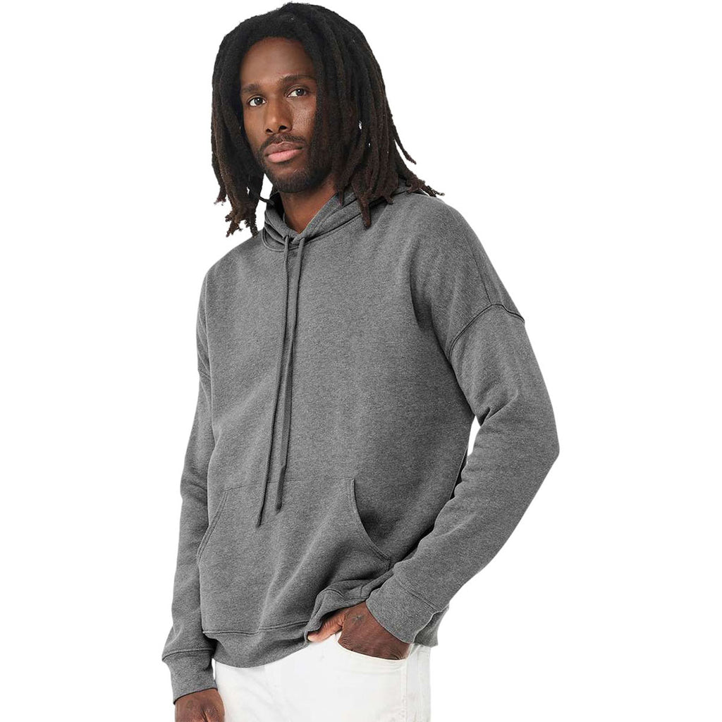 Bella + Canvas Unisex Deep Heather Sponge Fleece Pullover Hoodie