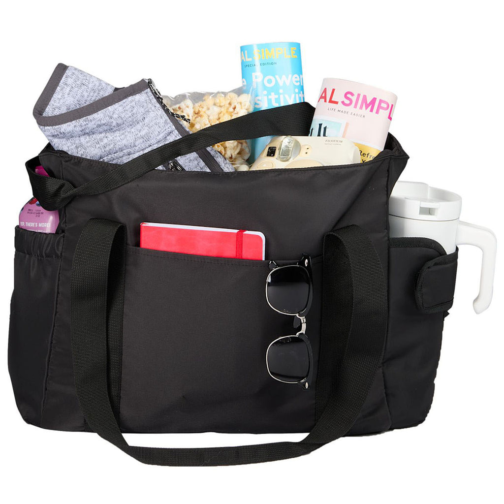 Leed's Black Daybreak Recycled Multipurpose Tote