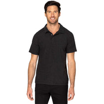 Threadfast Apparel Men's Black Heather Impact Polo