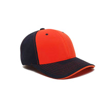 Pacific Headwear Navy/Orange Universal M2 Contrast Performance Cap