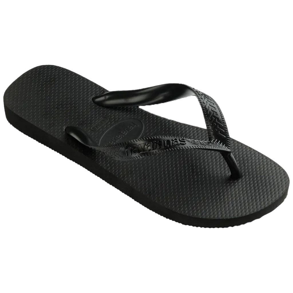 Havaianas Men's Black Top Flip Flops