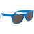 Hit Blue/Blue Rubberized Sunglasses