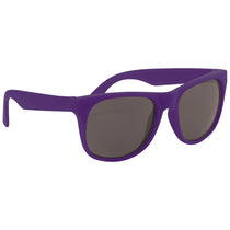 Hit Purple/Purple Rubberized Sunglasses