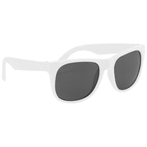 Hit White/White Rubberized Sunglasses