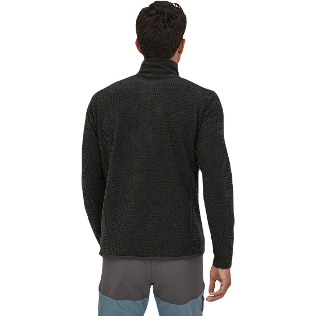 Patagonia Men's Black R1 Air Zip-Neck