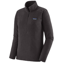 Patagonia Women's Black R1 Air Zip-Neck