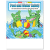 Koozie Group White Coloring Book: Pool and Water Safety