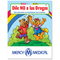 Koozie Group White Coloring Book: Smart Kids Say No to Drugs (Spanish)