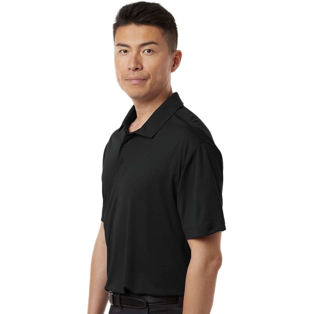 AllPro Men's Black Pro-Lock Performance Polo