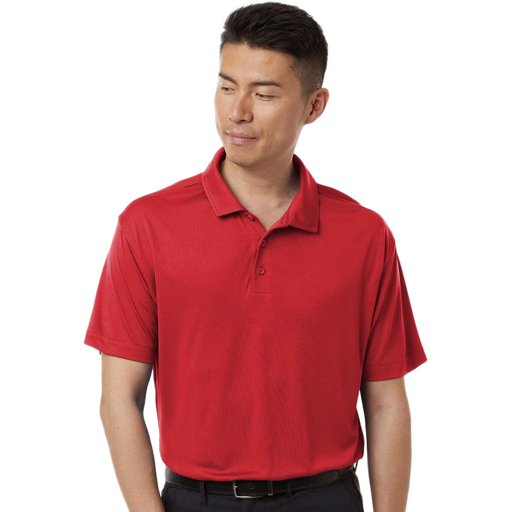 AllPro Men's Red Pro-Lock Performance Polo