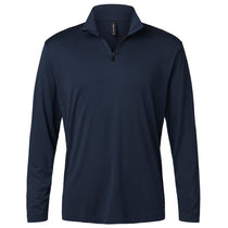 AllPro Men's Navy Pro-Lock Performance Quarter-Zip Pullover