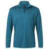 AllPro Men's Pacific Blue Pro-Lock Performance Quarter-Zip Pullover