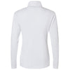 AllPro Women's White Pro-Lock Performance Quarter-Zip Pullover